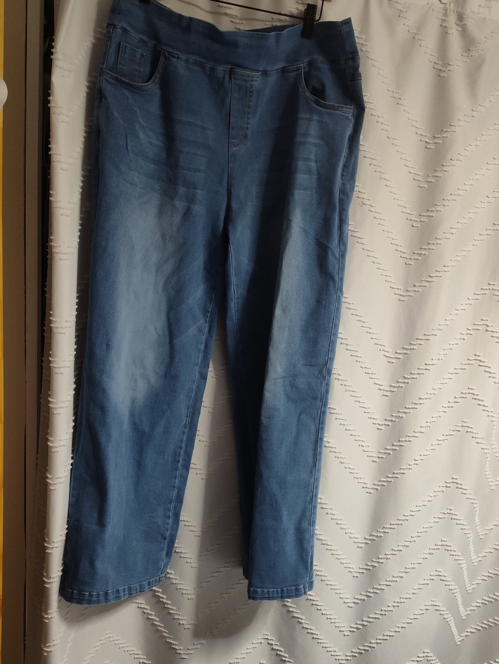 Women’s Blue Pull-On Jeans